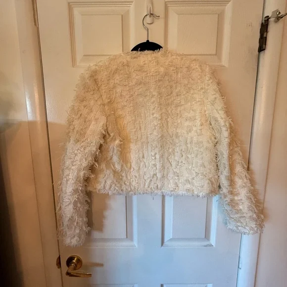 H&M Cream Textured Blazer - Picture 7 of 7